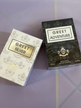 Greet Silver & Greet Adventure Eau de Parfum Duo - Silver and Black